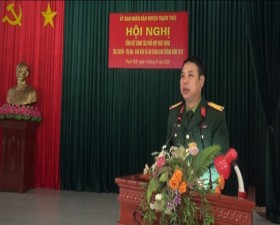 Tổng kết công tác phối hợp hoạt động Tác chiến - Trị an- Dân vận