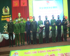 Đại hội đại biểu Đoàn Thanh niên Công an huyện Thạch Thất thành công tốt đẹp