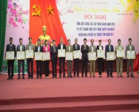 Huyện Thạch Thất tổng kết công tác xây dựng Đảng năm 2016