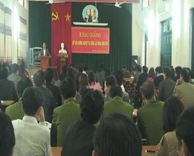 Khai giảng lớp bồi dưỡng nghiệp vụ công tác đảng năm 2016