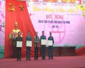 Tổng kết  công tác Quốc phòng Quân sự địa phương năm 2015