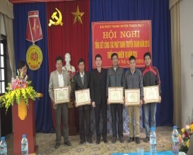 Hội nghị tổng kết công tác phát thanh truyền thanh năm 2015.
