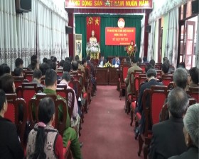 Uỷ ban MTTQ huyện Thạch Thất họp kỳ họp thứ XII, nhiệm kỳ 2014- 2019