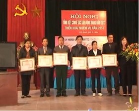 Thị trân Liên Quan tổ chức  tông kết công tác xây dựng Đảng năm 2013