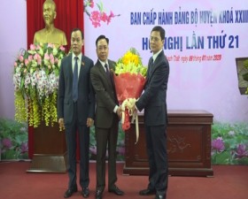 Thạch Thất bầu bổ sung chức danh Phó Bí thư Huyện ủy nhiệm kỳ 2015- 2020