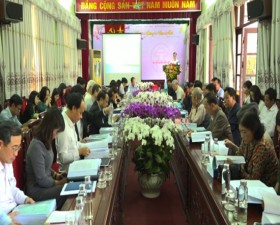 Hội nghị xin ý kiến về cuốn Địa chí huyện Thạch Thất