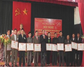  Tân Xã sơ kết 3 năm thực hiện chương trình 02 của Thành ủy Hà Nội và tổng kết công tác dồn điền đổi thửa 