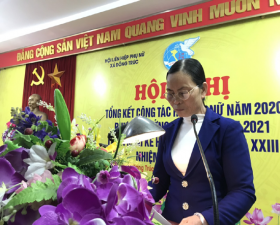 Phụ nữ Đồng Trúc tổng kết công tác Hội và triển khai Kế hoạch hội nghị chi hội tiến tới Đại hội Đại biểu Phụ nữ xã lần thứ 23, nhiệm kỳ 2021 - 2026