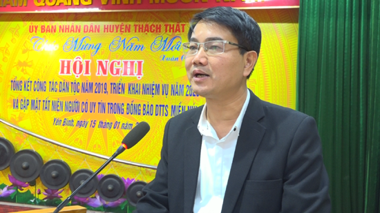 Thạch Thất: Tổng kết công tác Dân tộc năm 2019