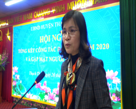 	Huyện Thạch Thất tổng kết công tác Dân tộc năm 2020