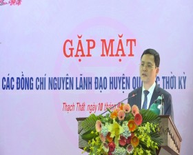 Thạch Thất: Gặp mặt nguyên lãnh đạo huyện đã nghỉ hưu qua các thời kỳ nhân dịp đón xuân Canh Tý 2020