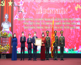 Thạch Thất vinh dự đón nhận Huân chương Lao động hạng Ba về xây dựng nông thôn mới