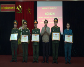 	Thạch Thất tổng kết công tác phối hợp hoạt động Tác chiến- Trị an- Dân vận và An toàn giao thông năm 2020