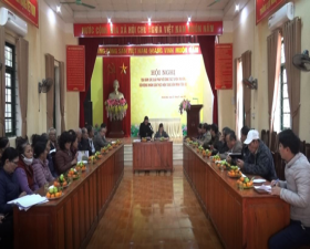 	Xã Hương Ngải tọa đàm các giải pháp nâng cao hiệu quả công tác tuyên truyền, vận động Nhân dân thực hiện tang văn minh tiến bộ