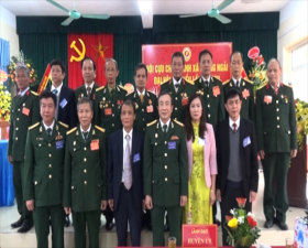 Đại hội đại biểu Hội Cựu chiến binh xã Hương Ngải lần thứ VIII, nhiệm kỳ 2022 – 2027 thành công tốt đẹp