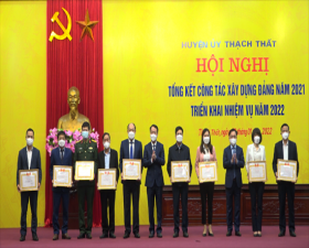 Thạch Thất tổng kết công tác xây dựng Đảng năm 2021