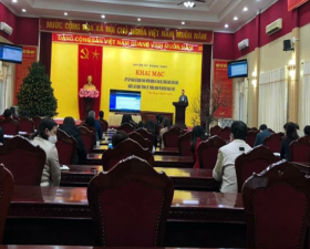 Thạch Thất tập huấn sử dụng phần mềm đánh giá cán bộ, công chức, viên chức và người lao động trong hệ thống chính trị