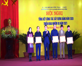 	Đảng bộ Cơ quan UBND huyện Thạch Thất tổng kết công tác xây dựng Đảng năm 2020	