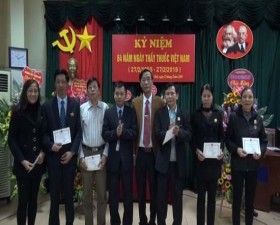 Bệnh viện Đa khoa huyện Thạch Thất tổ chức Kỷ niệm 64 năm ngày Thầy thuốc việt nam (27/2/1955- 27/2/2019)