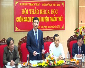 Hội thảo khoa học cuốn sách “Địa chí huyện Thạch Thất” lần thứ nhất