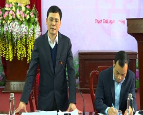 Huyện ủy Thạch Thất giao ban công tác chuẩn bị tổ chức Đại hội Đảng các cấp