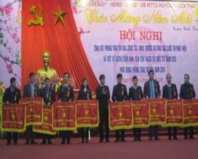Thạch Thất tổng kết phong trào thi đua năm 2015