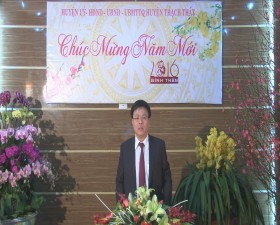  Chủ tịch Ủy ban Nhân dân huyện Thạch Thất chúc tết xuân Bính Thân 2016