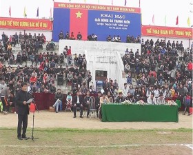 Khai mạc giải bóng đá thanh niên huyện Thạch Thất