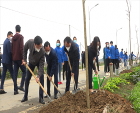 Thạch Thất phát động Tết trồng cây Xuân Nhâm Dần 2022