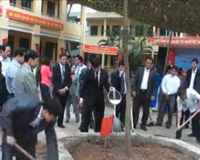 Thạch Thất phát động tết trông cây xuân Giáp Ngọ năm 2014