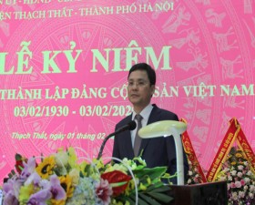 Thạch Thất: Kỷ niệm 90 năm Ngày thành lập Đảng Cộng sản Việt Nam
