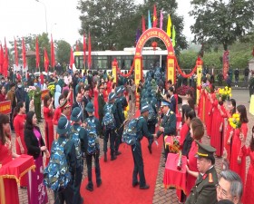 Lễ giao nhận quân huyện Thạch Thất năm 2020