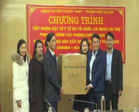 	Trao tặng khẩu trang y tế- Chung sức phòng ngừa Corona