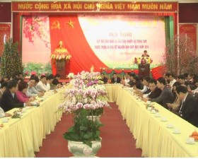 Gặp mặt đầu xuân và giao ban các nhiệm vụ trọng tâm trước trong và sau Tết Giáp Ngọ