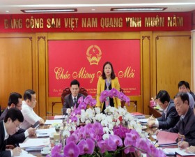 Đoàn công tác của Thành ủy kiểm tra tại huyện Thạch Thất