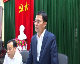 Thường trực Huyện ủy Thạch Thất làm việc với Đảng ủy xã Yên Bình về công tác chuẩn bị Đại hội “điểm” nhiệm kỳ 2020 - 2025