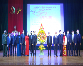 Huyện Thạch Thất: Gặp mặt cán bộ ngành Y tế nhân Kỷ niệm 67 năm Ngày Thầy thuốc Việt Nam (27/2/1955 - 27/2/2022)