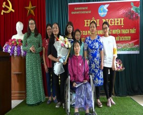 	Hội Người khuyết tật huyện ra mắt Câu lạc bộ “Phụ nữ khuyết tật huyện Thạch Thất”