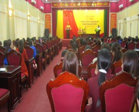 Hội LHPN huyện Thạch Thất kỷ niệm ngày quốc tế phụ nữ, tuyên truyền nét đẹp thanh lịch người phụ nữ Thủ đô 