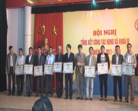 Thạch Hòa tổng kết công tác HĐND xã khóa IV nhiệm kỳ 2011- 2016