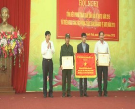 Thạch Thất tổng kết phong trào toàn dân bảo vệ an ninh Tổ quốc năm 2015.