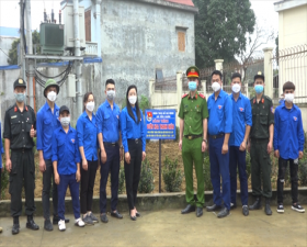 Đoàn Thanh niên xã Tiến Xuân khởi công Công trình vườn hoa thanh niên 