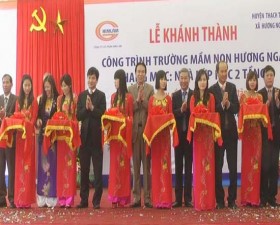 Khánh thành trường mầm non xã Hương Ngải, huyện Thạch Thất