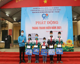 Huyện đoàn Thạch Thất phát động Tháng thanh niên năm 2021