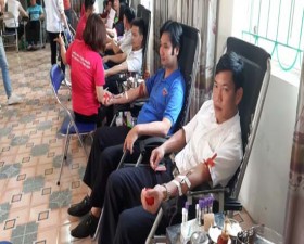 Thạch Thất tổ chức Hiến máu tình nguyện đợt 1 năm 2019