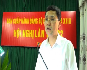Hội nghị lần thứ 22- Ban chấp hành Đảng bộ huyện Thạch Thất khóa XXIII 