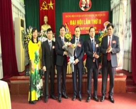 Đại hội Đảng bộ cơ quan Dân, Đảng Huyện ủy Thạch Thất lần thứ II, nhiệm kỳ 2020- 2025