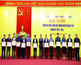 Thạch Thất: Tổng kết hoạt động Hội đồng Nhân dân huyện nhiệm kỳ 2016 - 2021