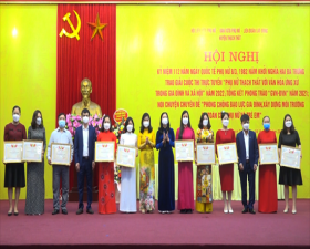 Thạch Thất: Kỷ niệm 112 năm ngày Quốc tế Phụ nữ 8/3 và 1982 năm ngày khởi nghĩa Hai Bà Trưng