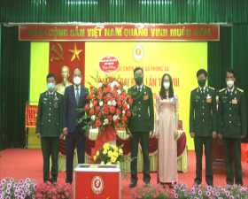 Đại hội đại biểu Hội Cựu chiến binh xã Phùng Xá 